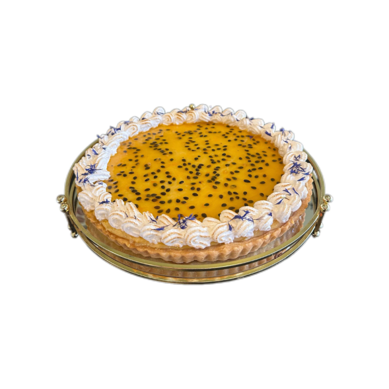 Pie de maracuyá 8 porciones